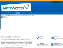 Tablet Screenshot of micro-access.com